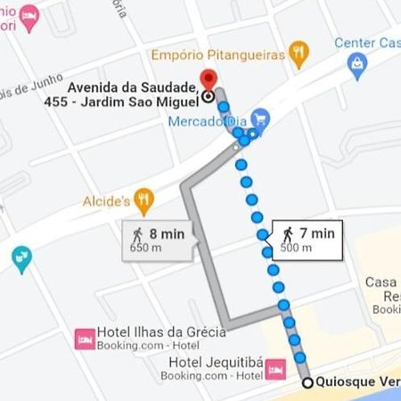 Apartamento No Guaruja - 500M Da Praia Da Enseada Zewnętrze zdjęcie